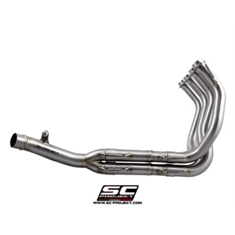 KAWASAKI Z900 A2 (2020 - 2024) - Euro 17 Colectores 4-2-1 acero inoxidable, compatibles con gama específica SC-Project