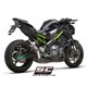 KAWASAKI Z900 (2017 - 2019) - Euro 4 Escape CR-T carbono, con malla antipiedras