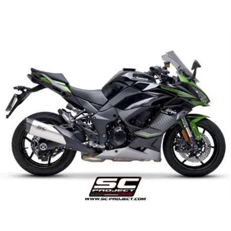 KAWASAKI NINJA 1000 SX (2021 - 2024) - Euro 5 Escape SC1-R titanio