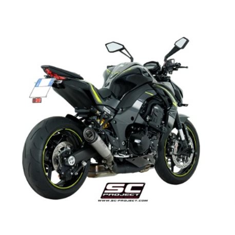 KAWASAKI Z1000 (2017 - 2020) Par de escapes S1 titanio