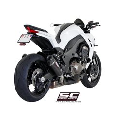 KAWASAKI Z1000 (2014 - 2016) Par de escapes Conic carbono