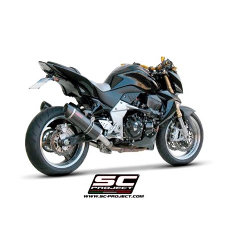 KAWASAKI Z1000 (2010 - 2013) - SX Par de escapes Oval carbono