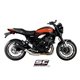 KAWASAKI Z900 RS (2018 - 2020) - Cafe Escape Conico 70s acero inoxidable, negro mate