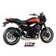 KAWASAKI Z900 RS (2021 - 2024) Escape Conico 70s acero inoxidable, negro mate