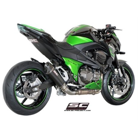 KAWASAKI Z800 e version (2012 - 2016) Escape Conic carbono