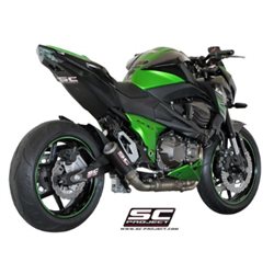 KAWASAKI Z800 e version (2012 - 2016) Escape CR-T carbono