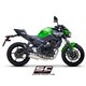 KAWASAKI NINJA 650 (2021 - 2022) Línea de escape completa 2-1 acero inoxidable, con escape SC1-R GT titanio