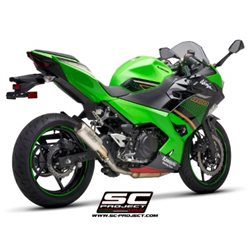 KAWASAKI NINJA 400 (2018 - 2020) Escape CR-T titanio