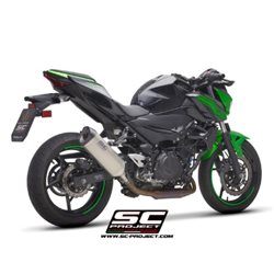 KAWASAKI Z400 (2019 - 2020) Escape SC1-M titanio