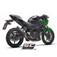 KAWASAKI Z400 (2019 - 2020) Escape Oval carbono