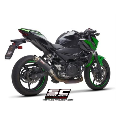 KAWASAKI Z400 (2019 - 2020) Escape GP-M2 carbono