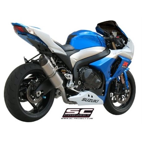 SUZUKI GSX-R1000 (2009 - 2011) Escape Oval titanio