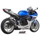 SUZUKI GSX-R600 - GSX-R750 (2011 - 2016) Escape Oval carbono