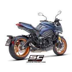 SUZUKI KATANA (2022 - 2025) Escape CR-T carbono, con malla antipiedras