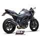 SUZUKI SV650 / SV650 A2 (2021 - 2025) - Euro 5 Escape SC1-M carbono