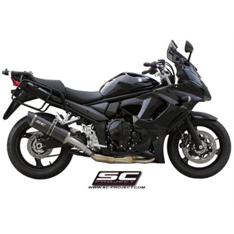 SUZUKI GSF1250 BANDIT (2007 - 2012) Escape Oval carbono