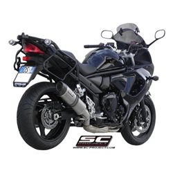 SUZUKI GSF1250 BANDIT (2007 - 2012) Escape Oval titanio