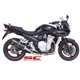 SUZUKI BANDIT 650 (2007 - 2012) Escape Oval carbono