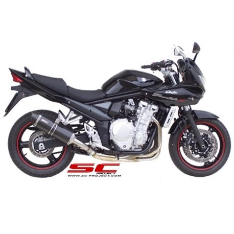 SUZUKI BANDIT 650 (2007 - 2012) Escape Oval carbono