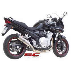 SUZUKI GSX650F (2008 - 2012) Escape Oval titanio