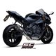 YAMAHA YZF R1 (2020 - 2025) - R1M Escape SC1-R carbono (250 mm), con supresor de catalizador