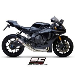 YAMAHA YZF R1 (2015 - 2016) - R1M Escape GP70-R carbono, con supresor de catalizador