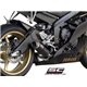 YAMAHA YZF R6 (2006 - 2016) Escape GP-M2 carbono, posición baja