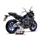 YAMAHA MT-10 (2022 - 2024) Escape CR-T carbono, con malla antipiedras