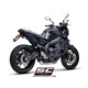 YAMAHA MT-09 (2021 - 2023) Línea de escape completa 3-1 acero inoxidable, con escape S1 acero inoxidable