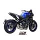 YAMAHA MT-09 (2017 - 2020) Línea de escape completa 3-1 acero inoxidable, con escape Conico 70s acero inoxidable