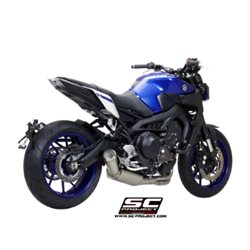 YAMAHA MT-09 (2017 - 2020) Línea de escape completa 3-1 acero inoxidable, con escape Conico 70s acero inoxidable