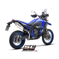 YAMAHA TENERE 700 WORLD RAID (2022 - 2025) Escape Rally Raid titanio, posición alta