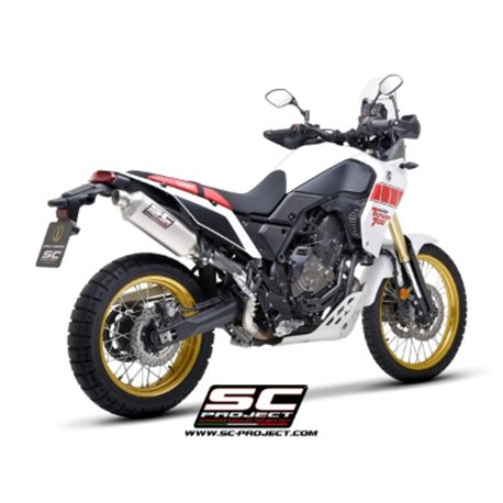 YAMAHA TENERE 700 (2021 - 2024) Escape Rally Raid titanio, posición alta