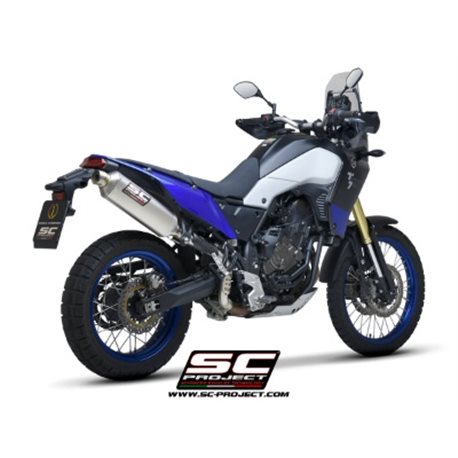 YAMAHA TENERE 700 (2019 - 2020) Escape Rally Raid titanio, posición alta