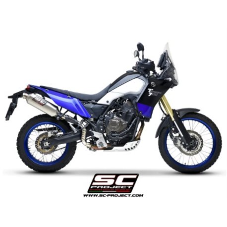 YAMAHA TENERE 700 (2019 - 2020) Escape Rally Raid titanio, posición alta