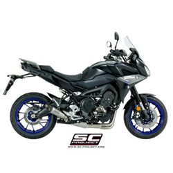 YAMAHA TRACER 900 (2017 - 2020) - GT Línea de escape completa 3-1 acero inoxidable, con escape S1 titanio