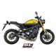 YAMAHA TRACER 900 (2015 - 2016) Línea de escape completa 3-1 acero inoxidable, con escape Conic acero inoxidable, negro mate