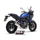 YAMAHA TRACER 700 (2020) - TRACER 7 (2021 - 2024) - GT - Euro 5 Línea de escape completa 2-1 acero inoxidable, con escape SC1-S 