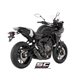 YAMAHA TRACER 700 (2016 - 2020) - Euro 5 Línea de escape completa 2-1 acero inoxidable, con escape S1 titanio, negro mate