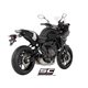 YAMAHA TRACER 700 (2016 - 2020) - Euro 6 Línea de escape completa 2-1 acero inoxidable, con escape Conico 70s acero inoxidable