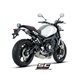 YAMAHA XSR 900 (2016 - 2020) Línea de escape completa 3-1 acero inoxidable, con escape S1 titanio