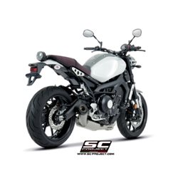 YAMAHA XSR 900 (2016 - 2020) Línea de escape completa 3-1 acero inoxidable, con escape S1 titanio