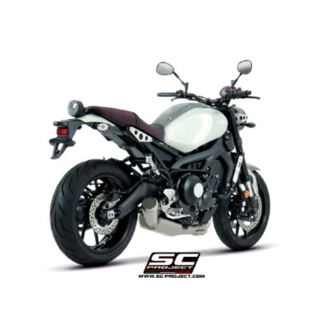 YAMAHA XSR 900 (2016 - 2020) Línea de escape completa 3-1 acero inoxidable, con escape Conico 70s acero inoxidable