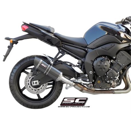 YAMAHA FZ8 - FAZER 8 (2010 - 2016) Escape Oval carbono