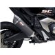 HONDA X-ADV 750 (2021 - 2024) Escape Oval carbono