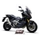 HONDA X-ADV 750 (2021 - 2024) Escape Oval titanio