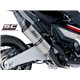 HONDA X-ADV 750 (2017 - 2020) Escape Oval titanio