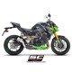 KAWASAKI Z900 (2020) - Euro 5 Escape CR-T titanio, con malla antipiedras