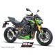 KAWASAKI Z900 (2020) - Euro 6 Escape CR-T carbono, con malla antipiedras (SIN protector carbono)