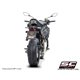 KAWASAKI Z900 (2020) - Euro 7 Escape CR-T titanio, con malla antipiedras (SIN protector carbono)